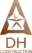 DH Construction Logo